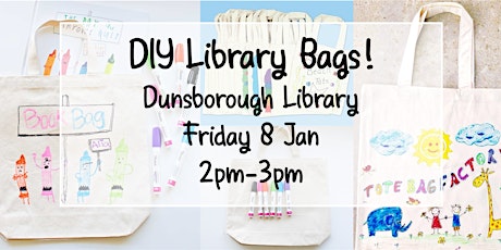 Make your own LIBRARY BAG! Dunsborough primary image