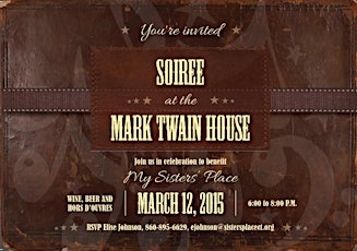 Soiree at The Mark Twain House primary image