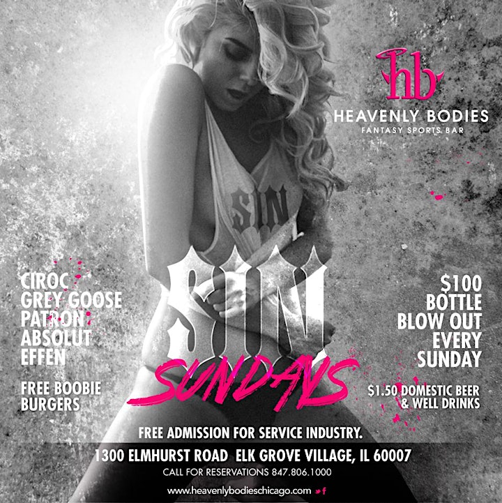 S.I.N (Service Industry Night) image