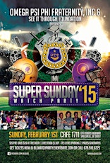 Annual BLL (Omega Psi Phi ) Superbowl Watch Party 2015 primary image