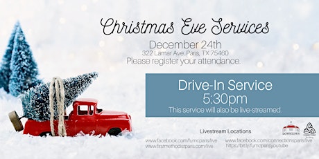 Christmas Eve Drive-In Service primary image