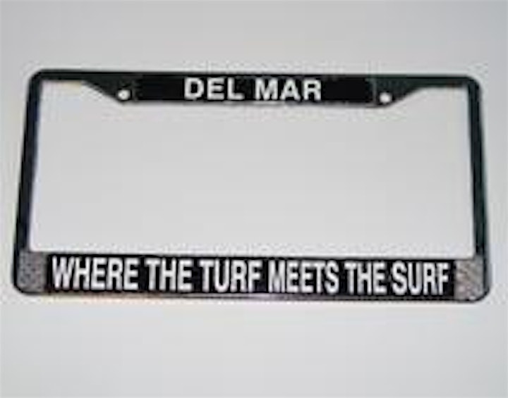 Where the Turf Meets The Surf License Frame image