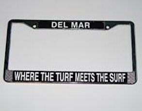 Imagen principal de Where the Turf Meets The Surf License Frame