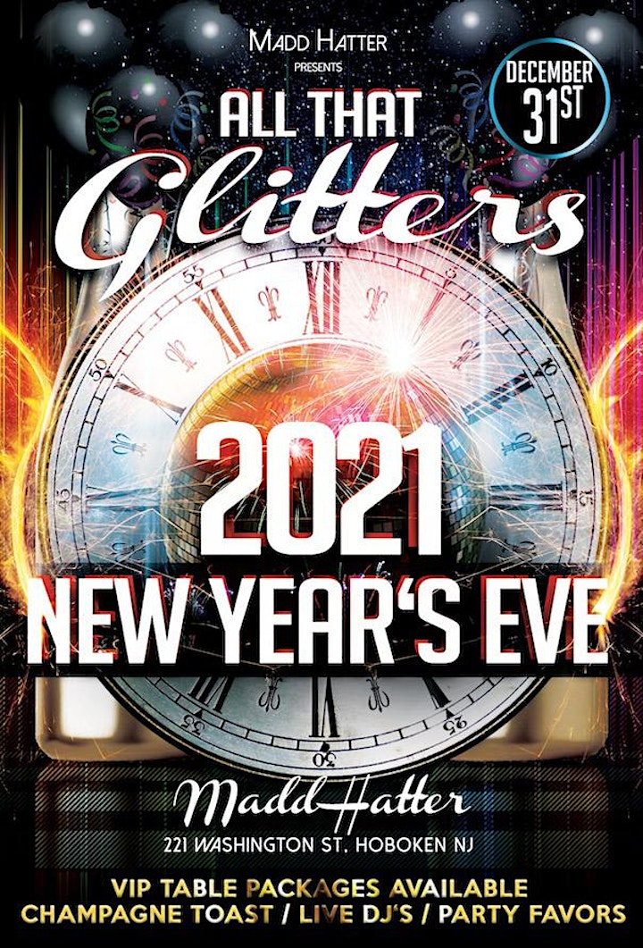 Madd Hatter "All That Glitters" New Year's Eve 2021 image