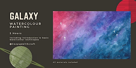 Galaxy Watercolour Painting for Beginners primary image