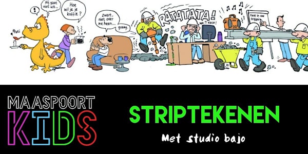 Leer striptekenen - Maaspoort meisjes en jongens van 10 tot 12