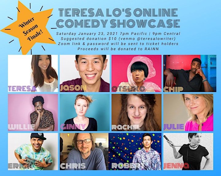 
		Teresa Lo's Online Comedy Showcase (1.23.21) image
