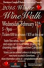 Downtown Campbell Winter Wine Walk (02/11/2015) primary image