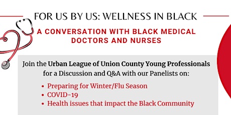 ULUCYP Wellness in Black: Conversation with Black Doctors and Nurses primary image