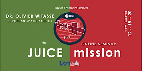 Hauptbild für Webinar on ESA's JUICE Mission