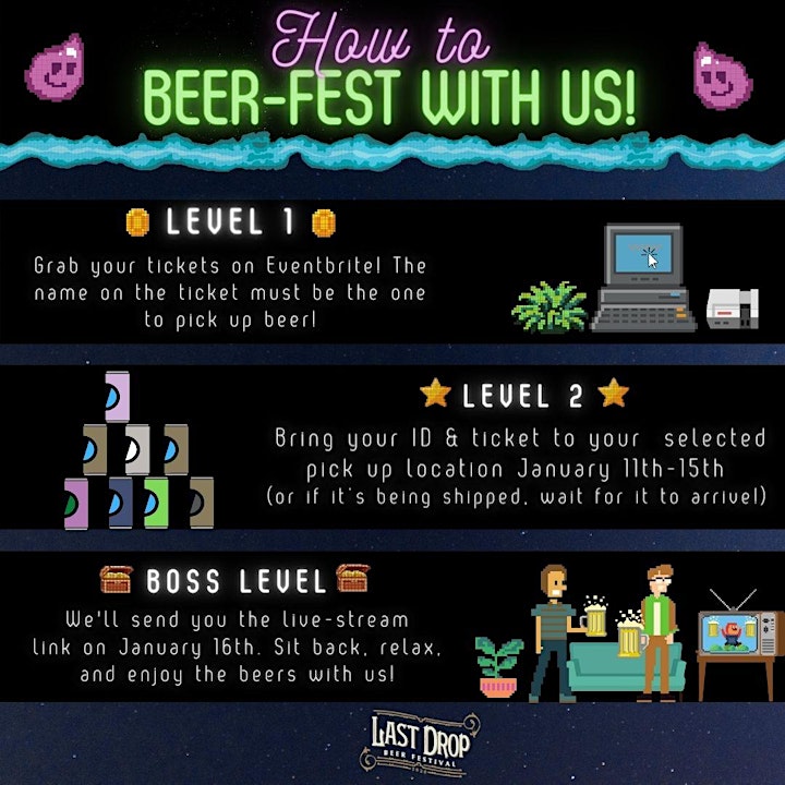 LIVE! ONLINE! Virtual Craft Beer Event: Fresh Year Fresh Beer Fest 2021 image