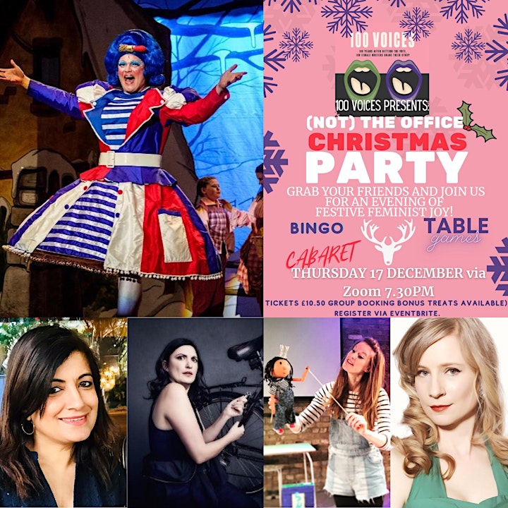 100 Voices presents: Not-the-office Christmas Party! image
