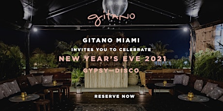 New Year's Eve at Gitano Miami Beach primary image