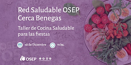 Imagen principal de Red Saludable  OSEP Cerca Benegas - Cocina Navideña