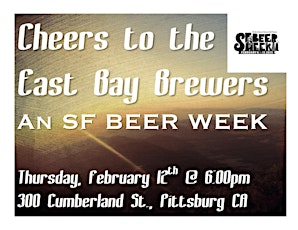 E.J. Phair Presents: Cheers! To the East Bay Brewers - An SF BEER WEEK Event primary image