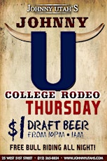 College Night Dollar Beers @ Johnny Utah's Midtown primary image