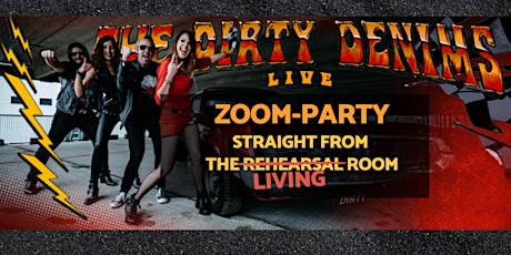 Primaire afbeelding van The Dirty Denims Ready Steady Go! Zoom-concert
