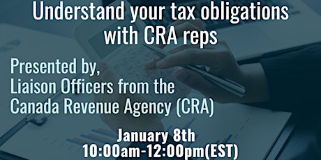 Understand your Tax obligations with Debbie Landry, Liaison Officer (CRA) primary image