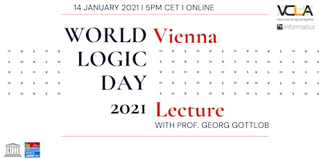 Hauptbild für Vienna World Logic Day Lecture 2021