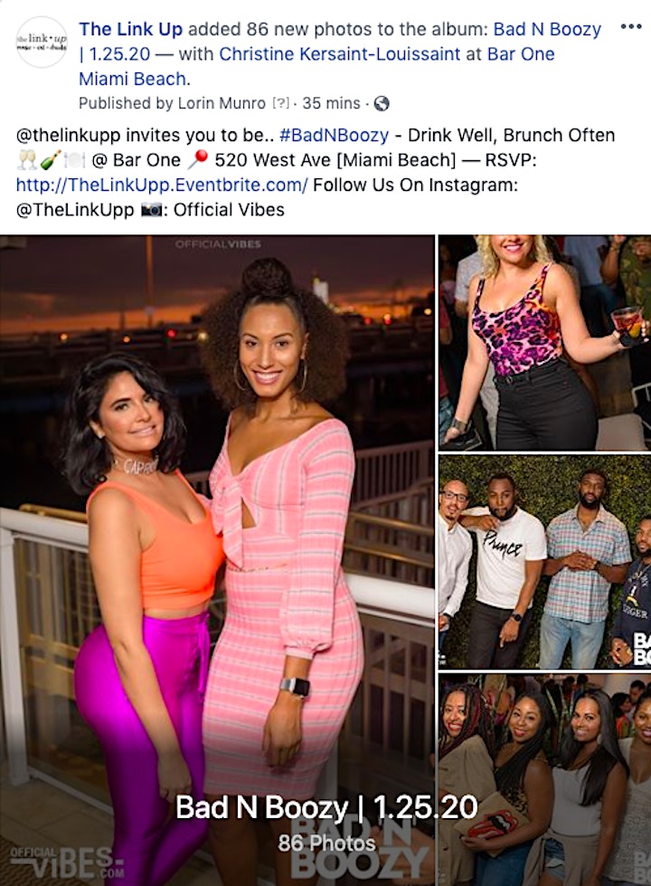 Bad 'N' Boozy Brunch & Day Party | End Of 2020 Pop Up | Saturday, Dec. 26th image