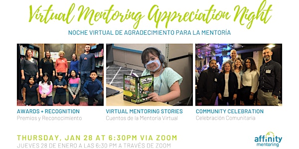 Virtual Mentoring Appreciation Night 2021