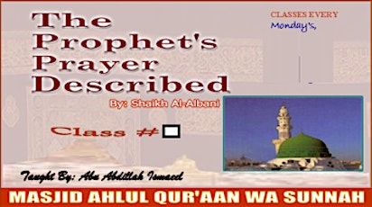 Book "The Prophets Prayer Described" by Shaikh al-Albani .. primary image
