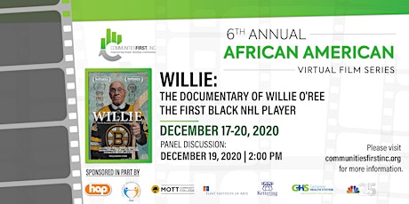 Virtual African American Film Series: Willie:1st Black NHL Hockey Player primary image