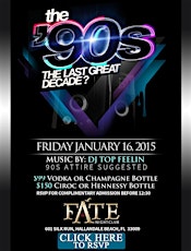 THE LAST GREAT DECADE: 90s Party This Saturday (Gulfstream Park) primary image