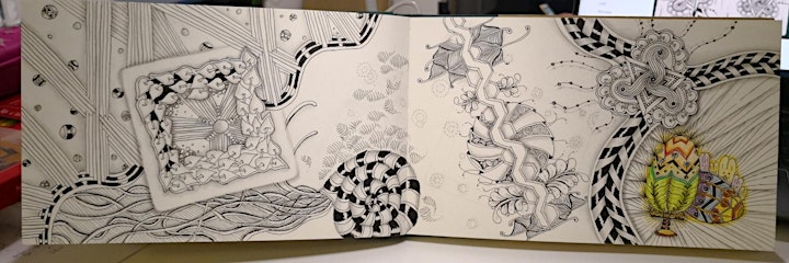Zentangle Art Course starts  Oct 12 (8 sessions) image
