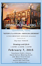 JAMISON BUILDING: History of an African-American Landmark primary image