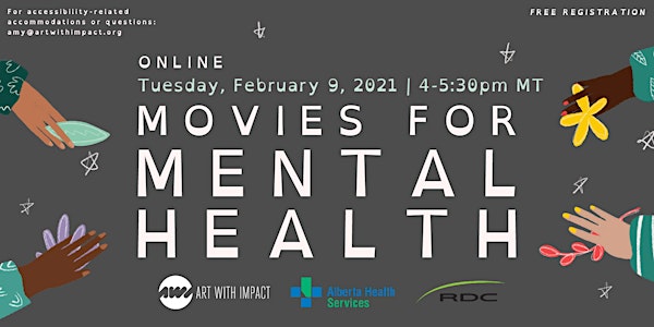 Red Deer College  presents: Movies for Mental Health (Online)