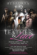 G-SPOT ENTERTAINMENT PRESENTS "LEATHER & LACE" -- SHADOW'S BIRTHDAY BASH primary image