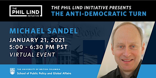 The Phil Lind Initiative Presents: Michael Sandel