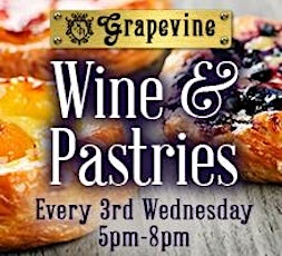Wine & Pastries - Sweet N' Savory Pastry Bites Wine Pairing primary image