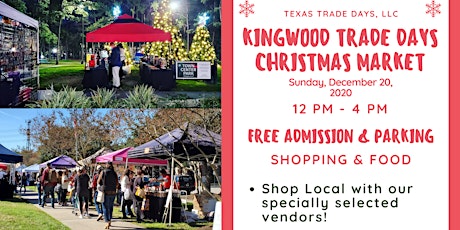 Kingwood Trade Days | Christmas Market primary image