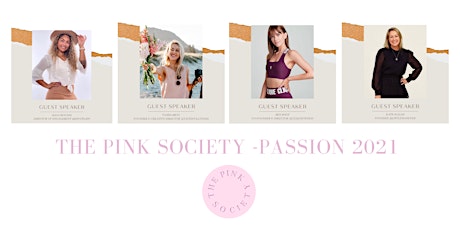 THE PINK SOCIETY -  PASSION 2021 primary image
