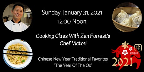 Cooking Class:  Chinese New Year Traditional Favorites - YEAR OF THE OX primary image