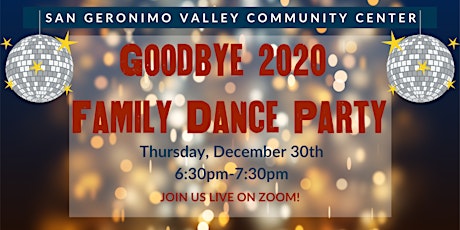 Goodbye 2020 - Family Dance Party! primary image