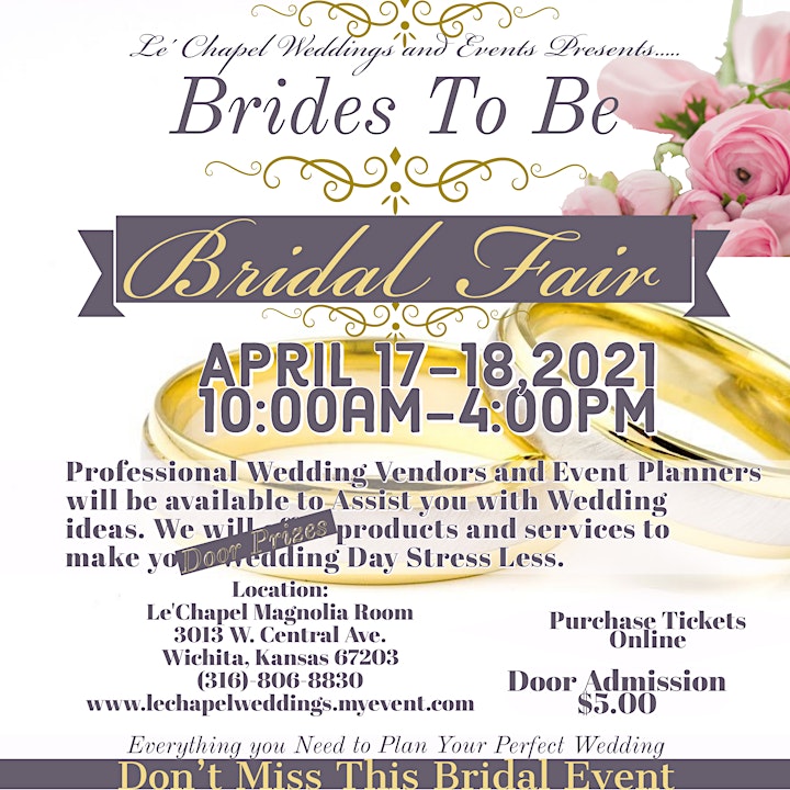 Brides To Be...BRIDAL FAIR image
