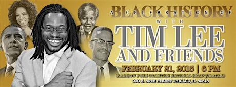 A Celebration of Black History with Tim Lee and Friends primary image