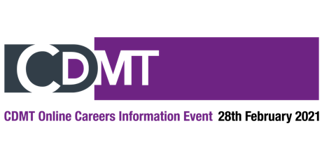 Hauptbild für CDMT Online Careers Information Event 2021