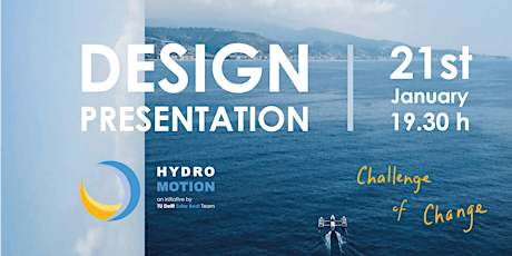 Primaire afbeelding van Design Presentation TU Delft Solar Boat Team - Hydro Motion