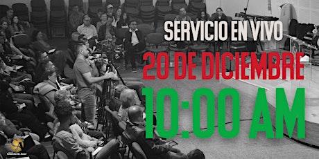 Imagen principal de Servicio Dominical 20 de Diciembre de 2020 - 10:00 AM