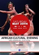 3RD ANNUAL AFRICAN CULTURAL EVENING primary image