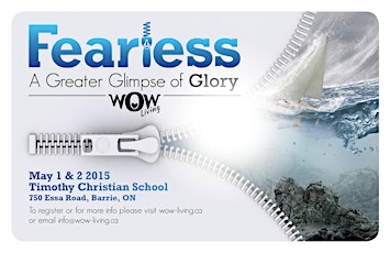 Fearless;  WOW Living 2015 Conference primary image