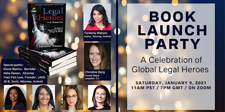 Legal Heroes Book Launch Party- A Celebration of Global Legal Heroes! image