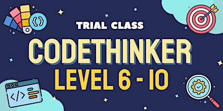 CodeThinker Trial Level 6 -12 (Ages 12 -16) primary image