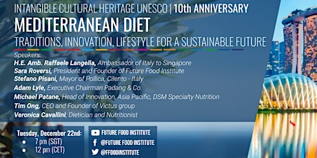 Mediterranean Diet: Tradition Innovation Lifestyle for a Sustainable Future