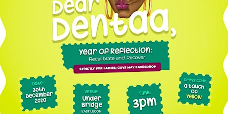 Dear Dentaa: A Year of Reflection primary image