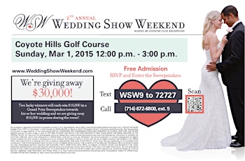 Wedding Show Weekend ~ Coyote Hills Golf Course primary image